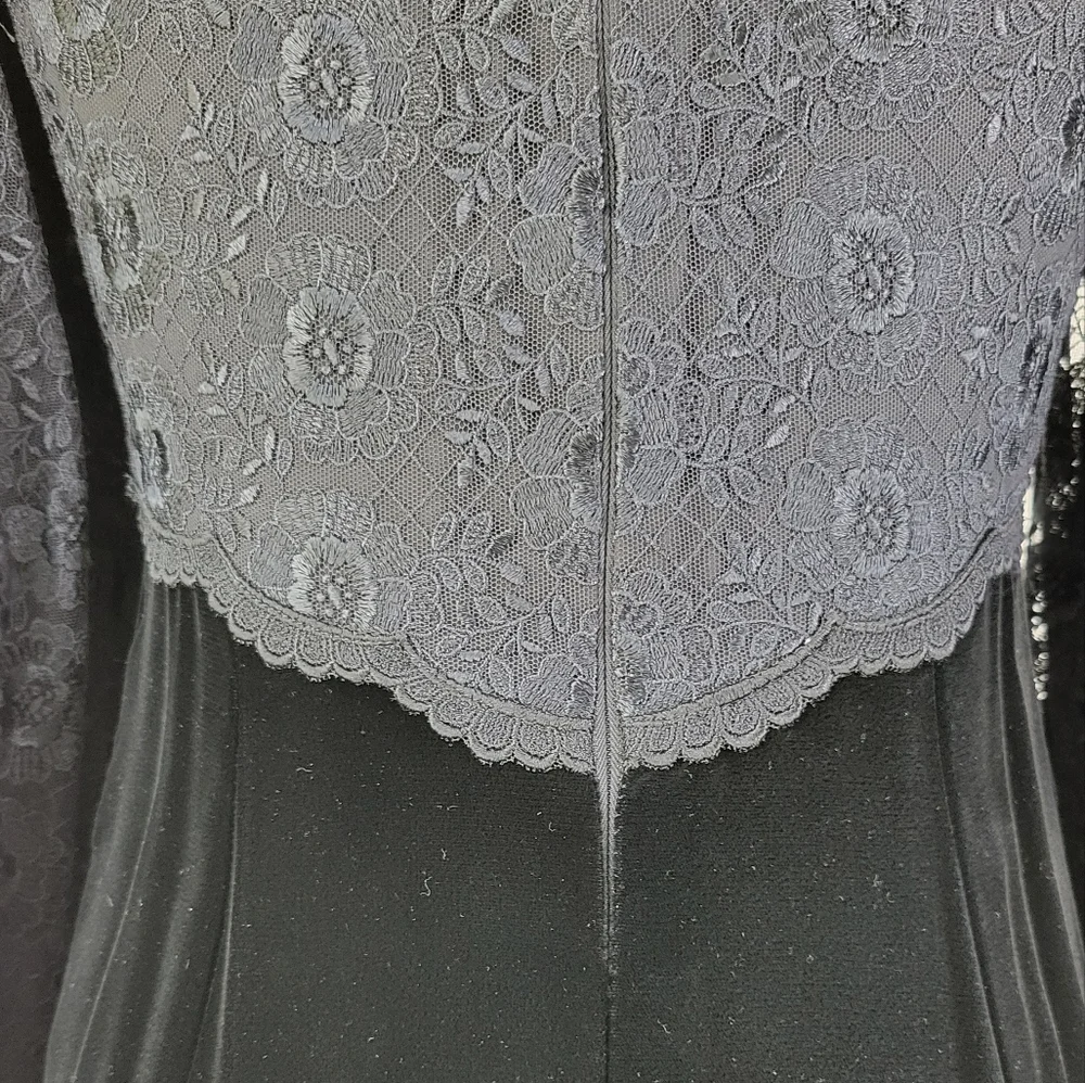 60's Plaisir Tokyo velvet dress - Picture 13 of 15